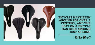 different bike saddle types