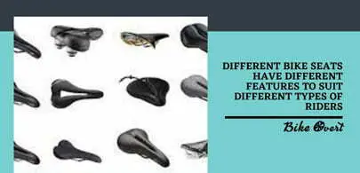 What are the differences among bike seat types?