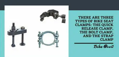 What are the types of bike seat clamps?